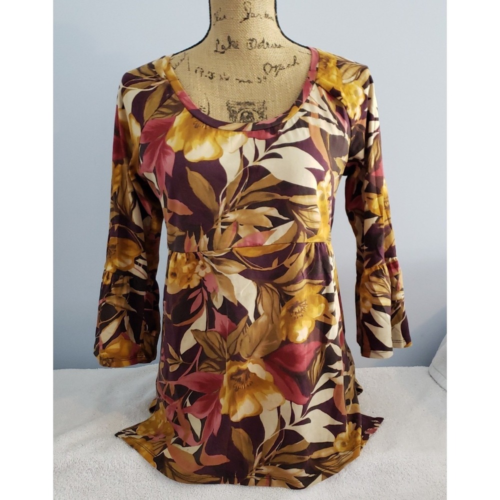 Caribbean‎ Joe Woman Shirt Size Small